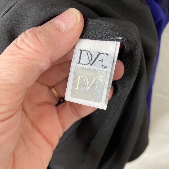 Diane Von Furstenberg silk sleeveless Barbie style shift dress size 2 - Picture 12 of 15